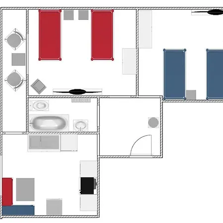 アパート Homes Of Ruhr - Monteurwohnung Hafenkiez *